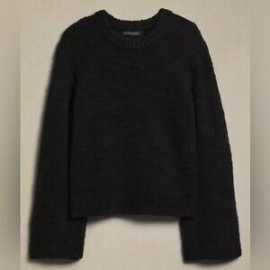 Banana Republic Classic Black Wool Sweater